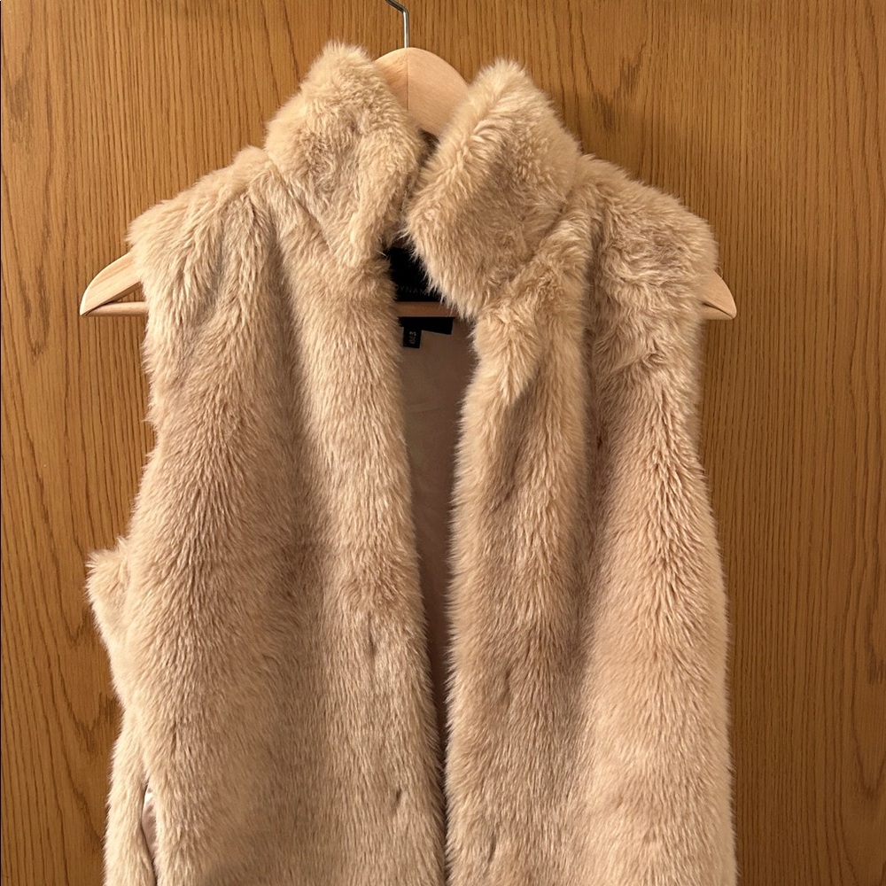 Dynamite Faux Fur Vest S-L
